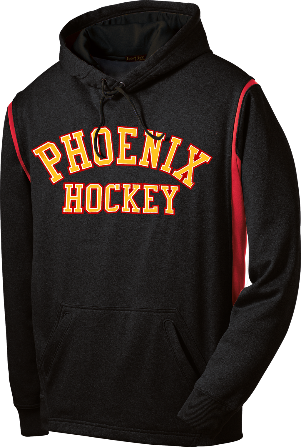 Dri-Tech Custom Team Twill Block Hoodie - MORE COLORS AVAILABLE