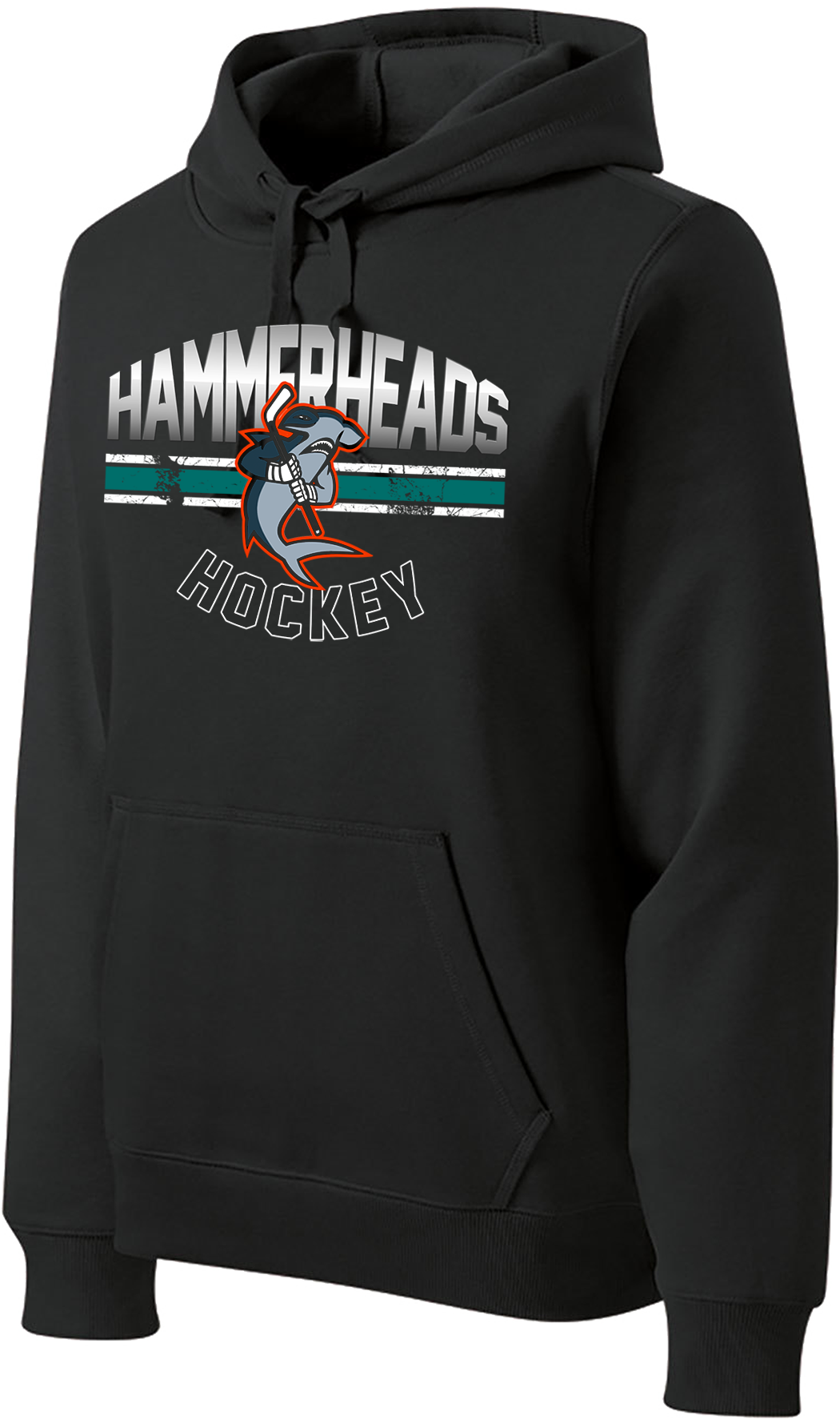 Hagerstown Hammerheads Hockey Center Ice Pullover Sport Hoodie