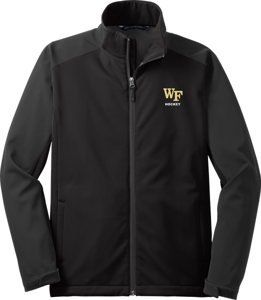 Wake Forest Mens Gradient Soft Shell Jacket