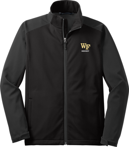 Wake Forest Mens Gradient Soft Shell Jacket
