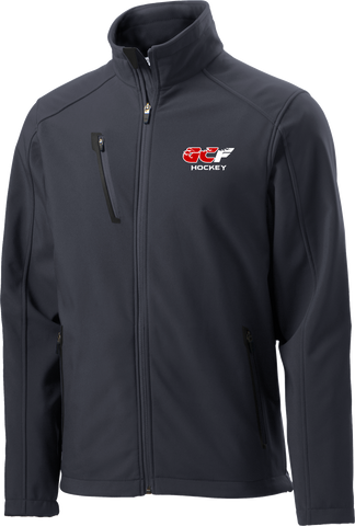 Gulf Coast Flames Mens Welded Soft Shell Jacket