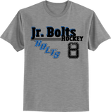 Jr. Bolts Old Time T-shirt with Player Number