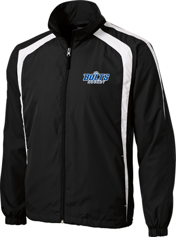 Jr. Bolts Warm-up Jacket w/ Name & Number