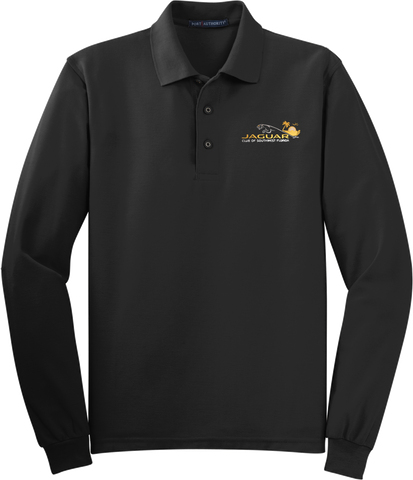 Jaguar Club of Southwest Florida Silk Touch Long Sleeve Polo