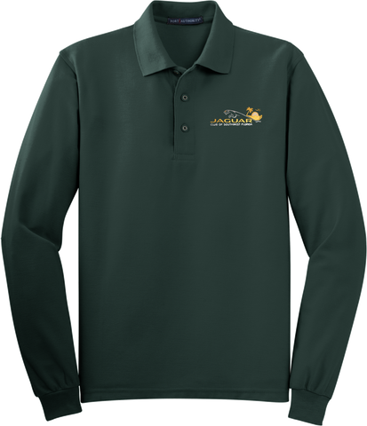 Jaguar Club of Southwest Florida Silk Touch Long Sleeve Polo