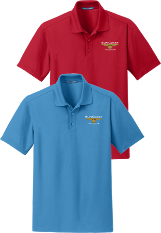 Sun Coast Jaguar Club Dry Zone Grid Polo