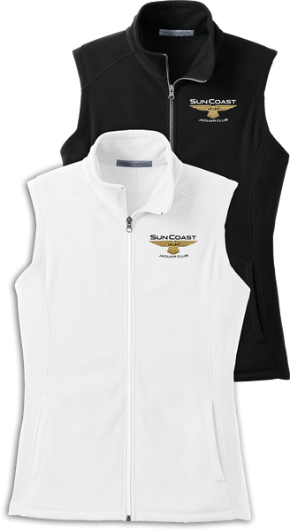 Sun Coast Jaguar Club Ladies Microfleece Vest