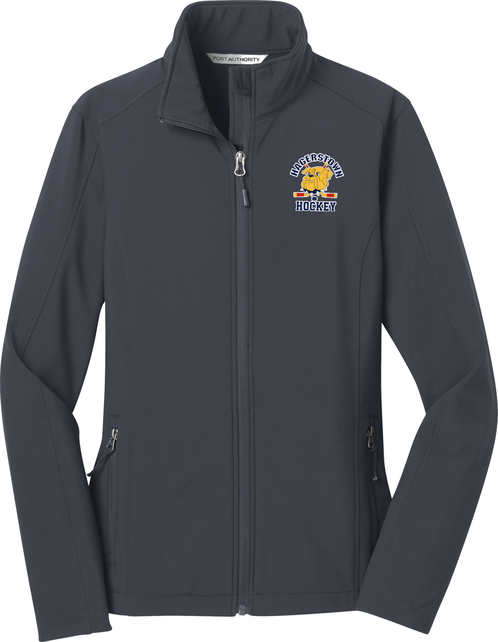Hagerstown Bulldogs Hockey Ladies Core Soft Shell Jacket
