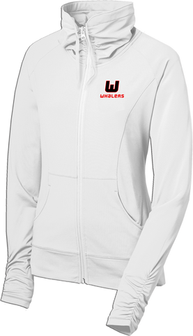Middlesex Whalers Hockey Ladies Sport-Wick Stretch Full-Zip Jacket