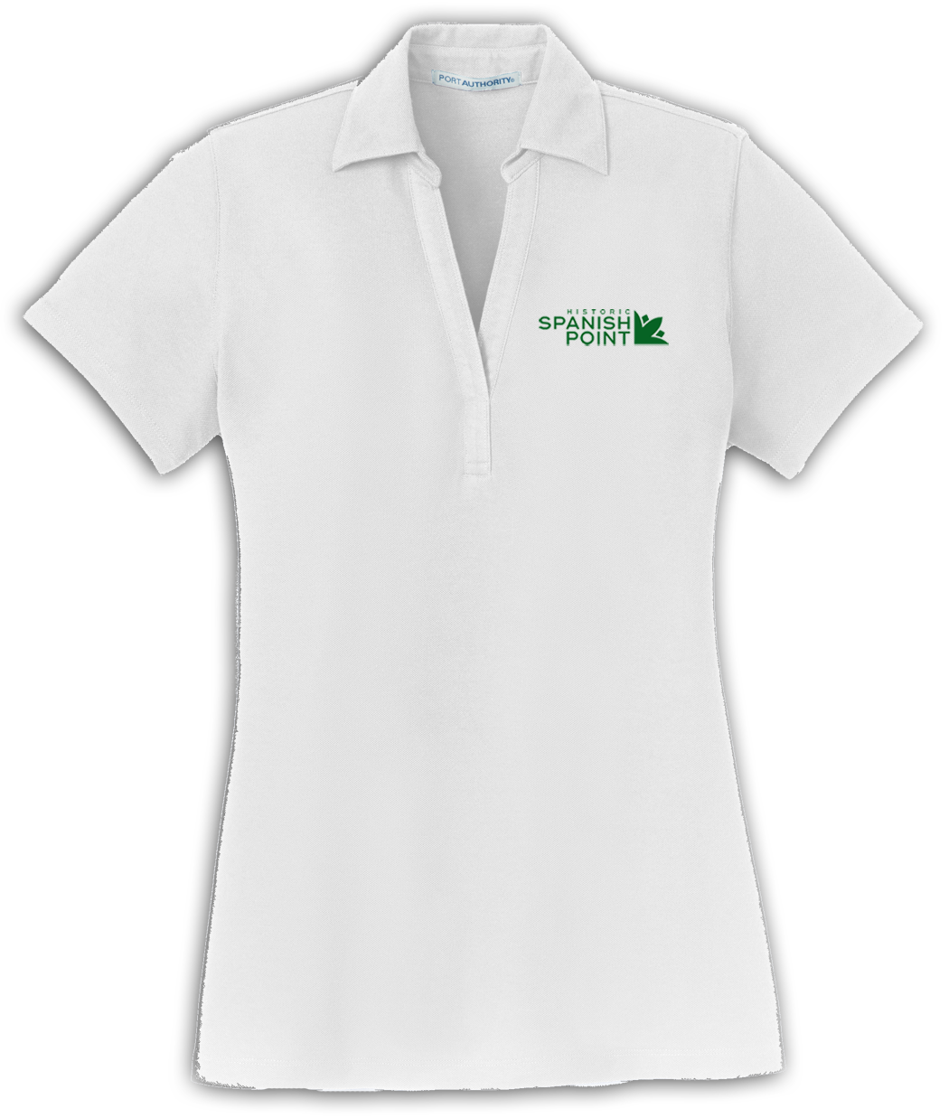 Spanish Point Ladies Silk Touch Y-Neck Polo