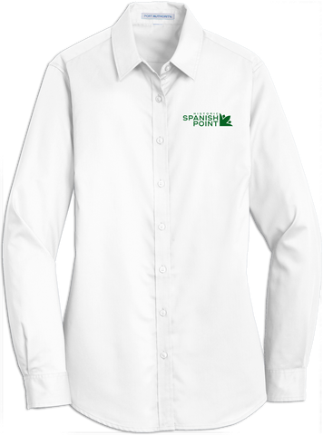 Spanish Point Ladies SuperPro Twill Shirt