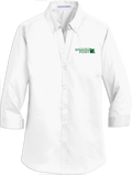 Spanish Point Ladies 3/4-Sleeve SuperPro Twill Shirt