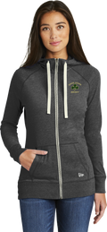 Bishop Feehan NewEra Ladies Sueded Cotton Full-Zip Hoodie