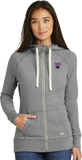 NEHC NewEra Ladies Sueded Cotton Full-Zip Hoodie