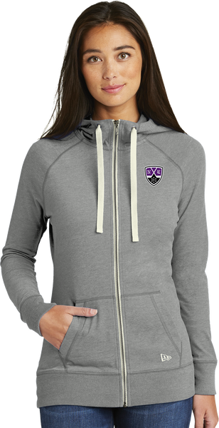 NEHC NewEra Ladies Sueded Cotton Full-Zip Hoodie