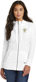 Bishop Feehan NewEra Ladies Sueded Cotton Full-Zip Hoodie