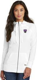 NEHC NewEra Ladies Sueded Cotton Full-Zip Hoodie