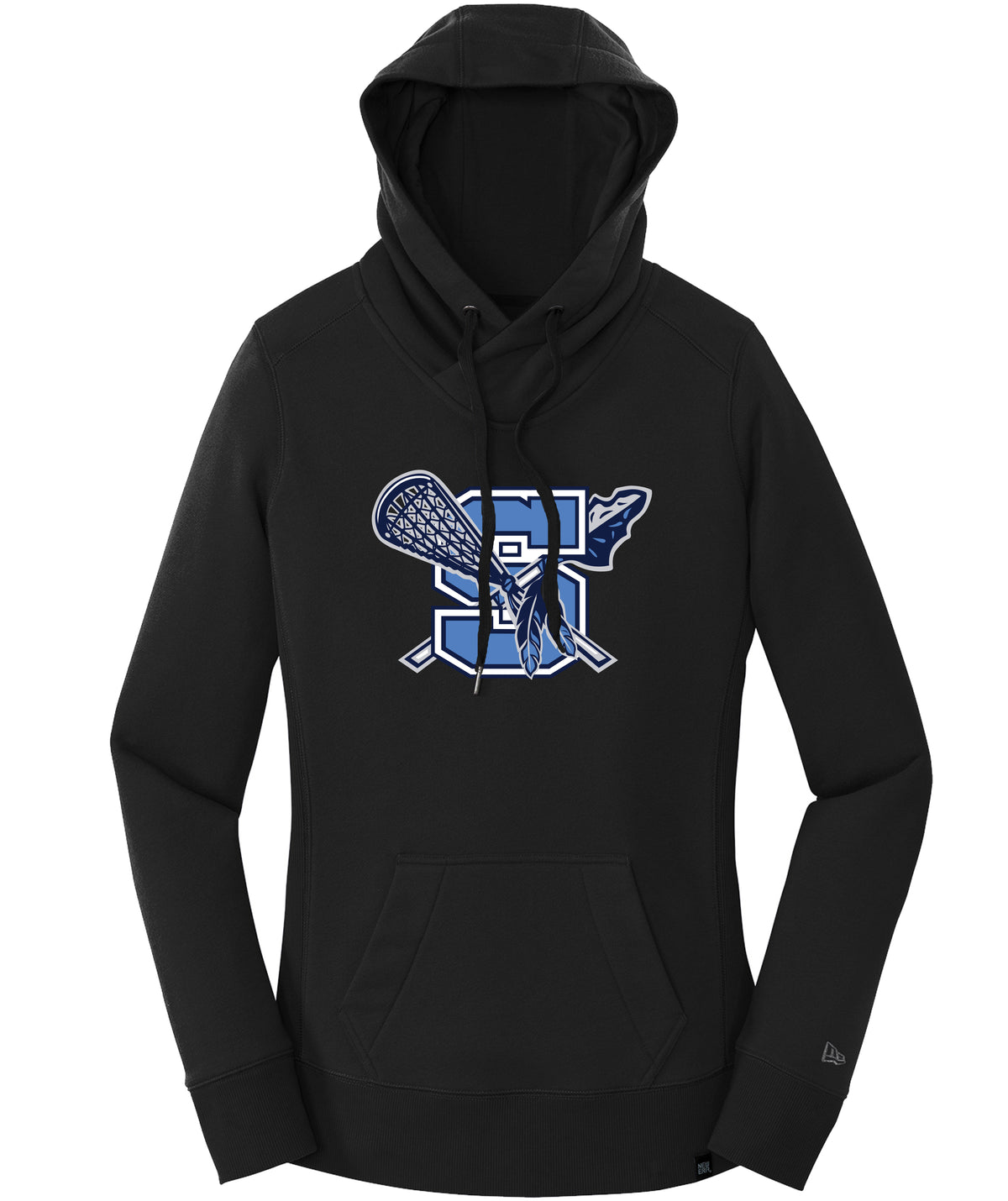 Warriors Lacrosse Ladies French Terry Pullover Hoodie