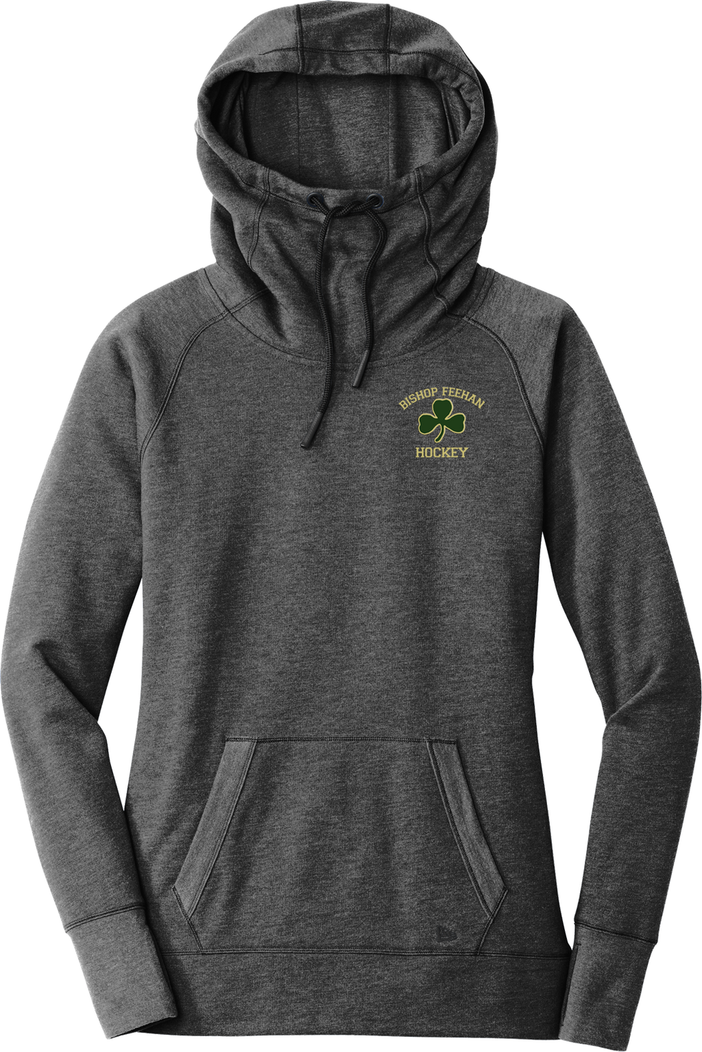 Bishop Feehan NewEra Ladies Tri-Blend Fleece Pullover Hoodie