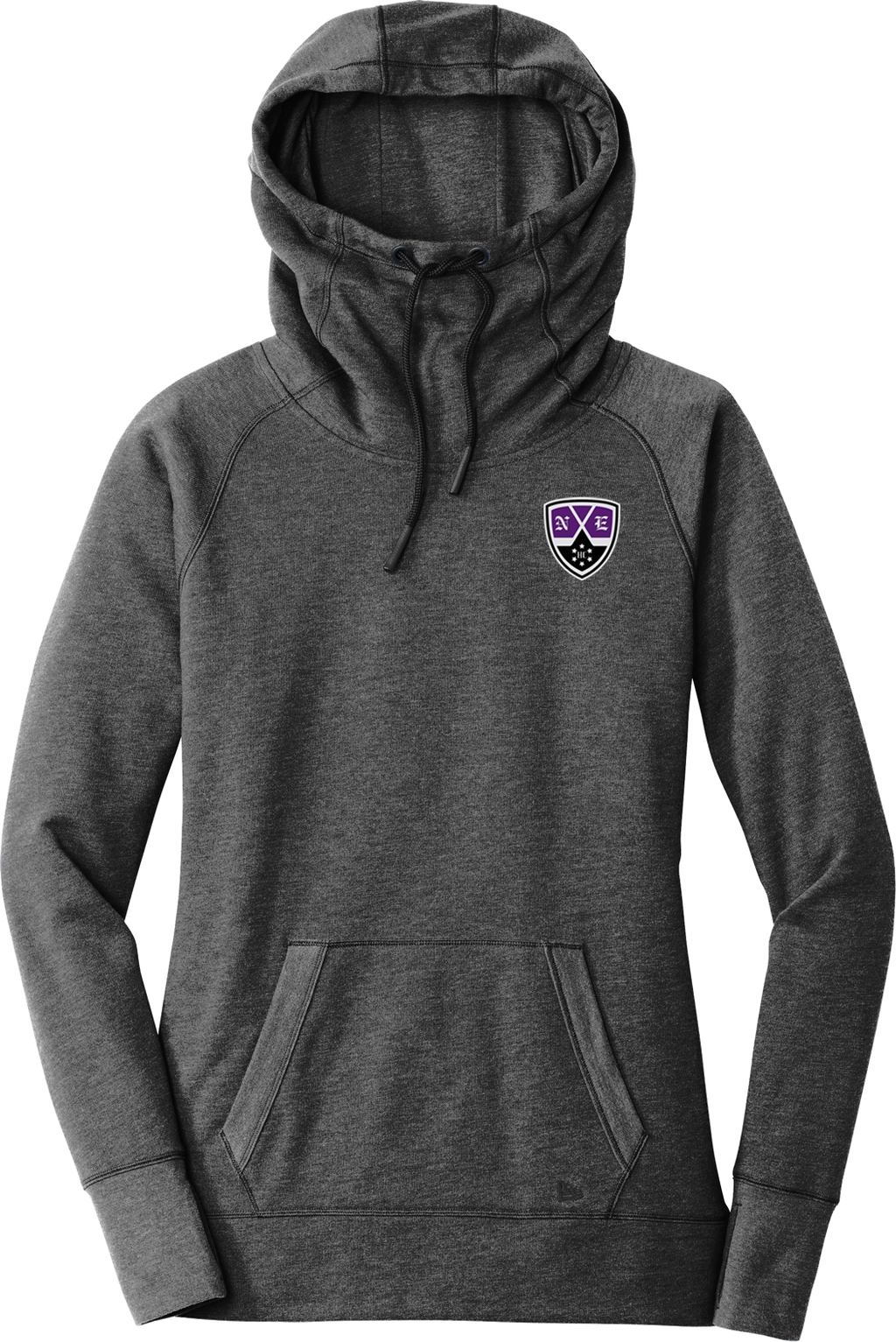 NEHC NewEra Ladies Tri-Blend Fleece Pullover Hoodie