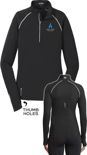 SOUL FIRE Rowing → Yoga Endurance Ladies Nexus 1/4-Zip Pullover