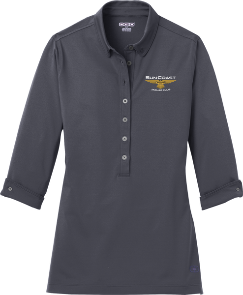 Sun Coast Jaguar Club Ladies Wicking Gauge Polo