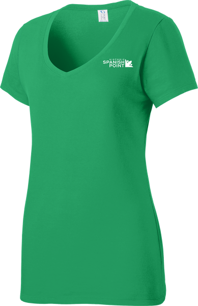 Spanish Point Ladies V-Neck Tee