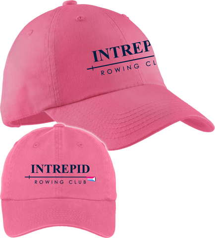 Intrepid Rowing Club Ladies Garment Washed Cap