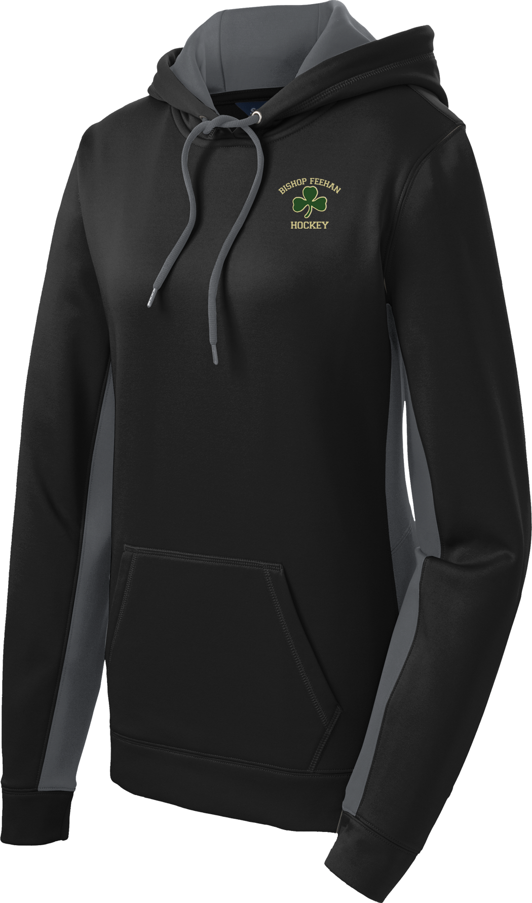 Bishop Feehan Ladies Sport-Wick Fleece Colorblock Hoodie