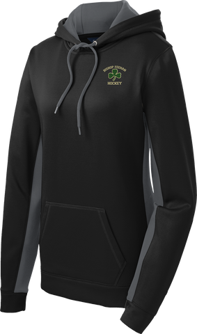 Bishop Feehan Ladies Sport-Wick Fleece Colorblock Hoodie