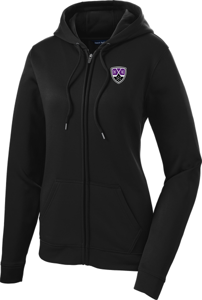 New England Hockey Club Ladies Sport-Wick Full-Zip Hoodie