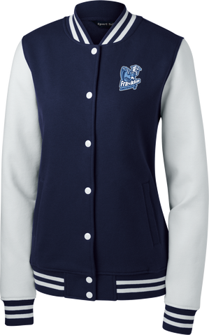 Franklin Lacrosse Ladies Fleece Letterman Jacket