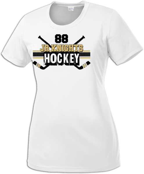 Jr. Knights Cross Check Ladies Dri-Fit Tee