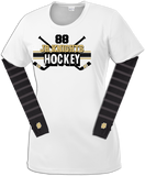 Jr. Knights Striped Arm Socks w/ Player Number