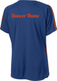 Dancin' Gators Ladies Colorblock Competitor Tee