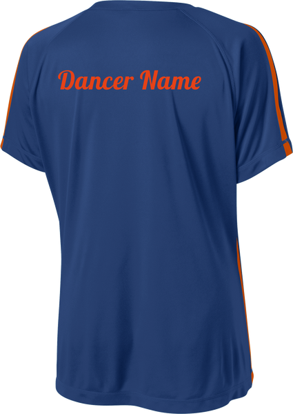 Dancin' Gators Ladies Colorblock Competitor Tee