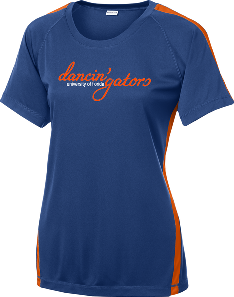 Dancin' Gators Ladies Colorblock Competitor Tee