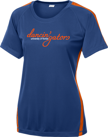 Dancin' Gators Ladies Colorblock Competitor Tee