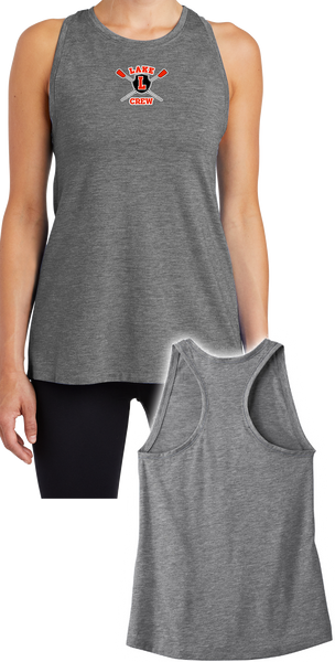 Lake Crew Ladies PosiCharge Tri-Blend Wicking Tank
