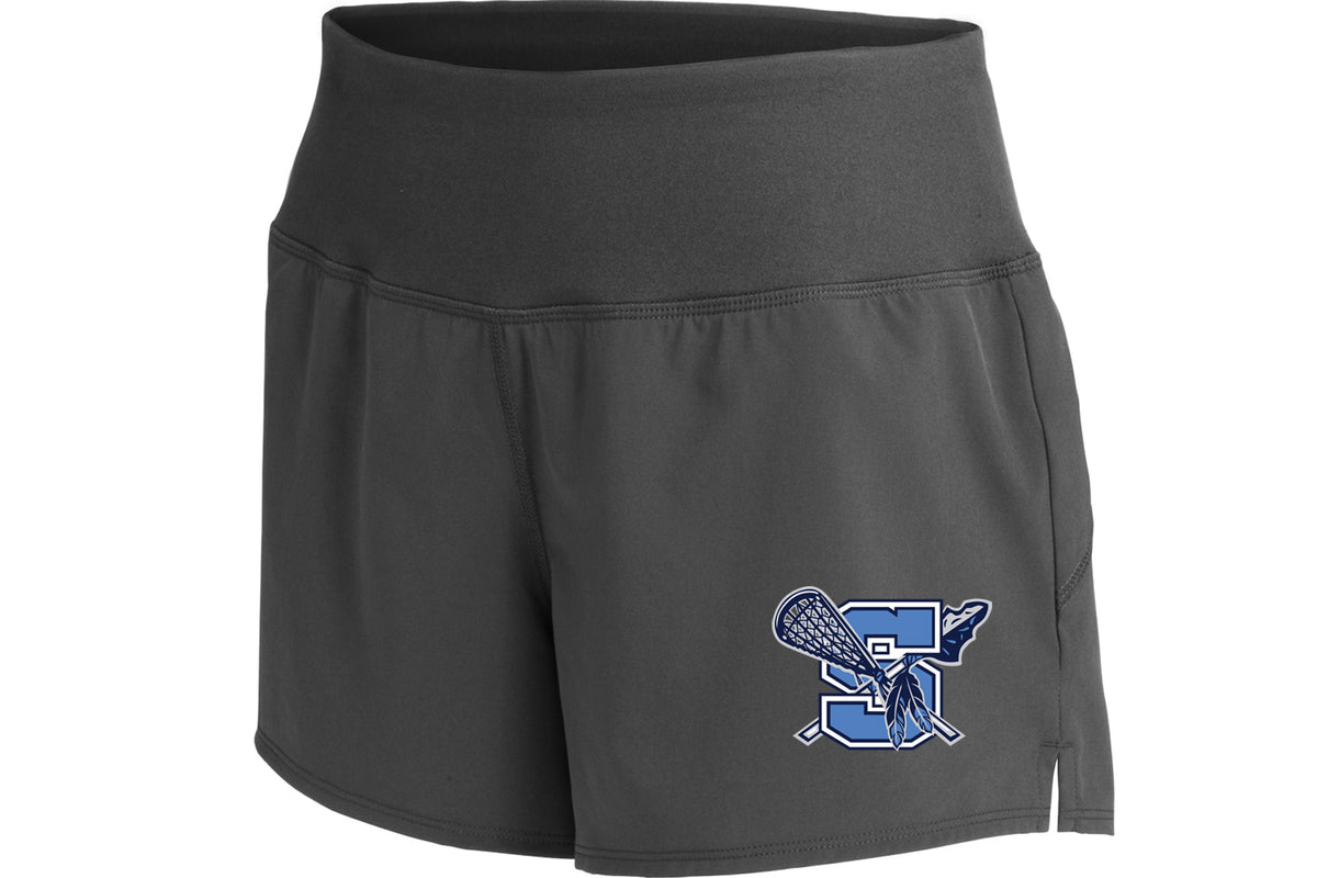 Warriors Lacrosse Sport-Tek Ladies Repeat Short