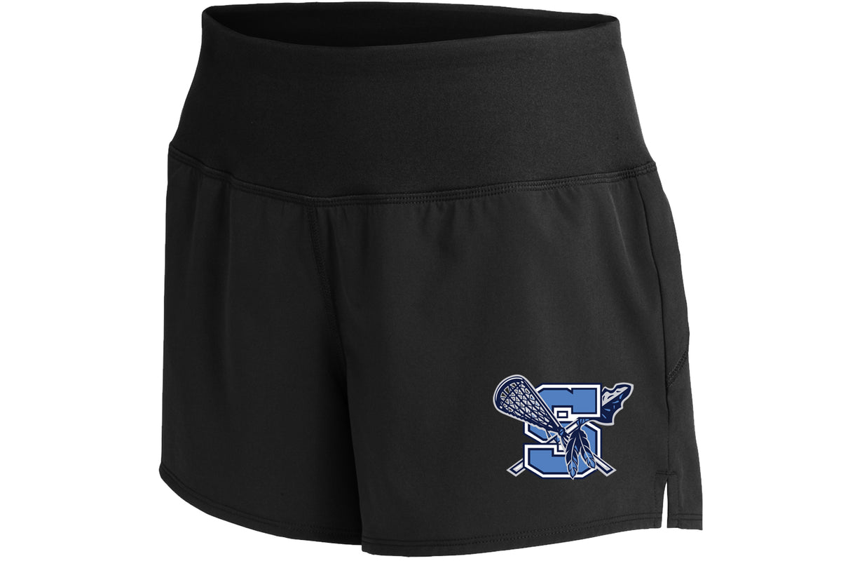 Warriors Lacrosse Sport-Tek Ladies Repeat Short
