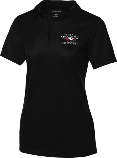 Eagles Hockey Ladies Active Textured Polo