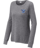 Warriors Lacrosse Ladies Sport-Tek Exchange 1.5 Long Sleeve Crew