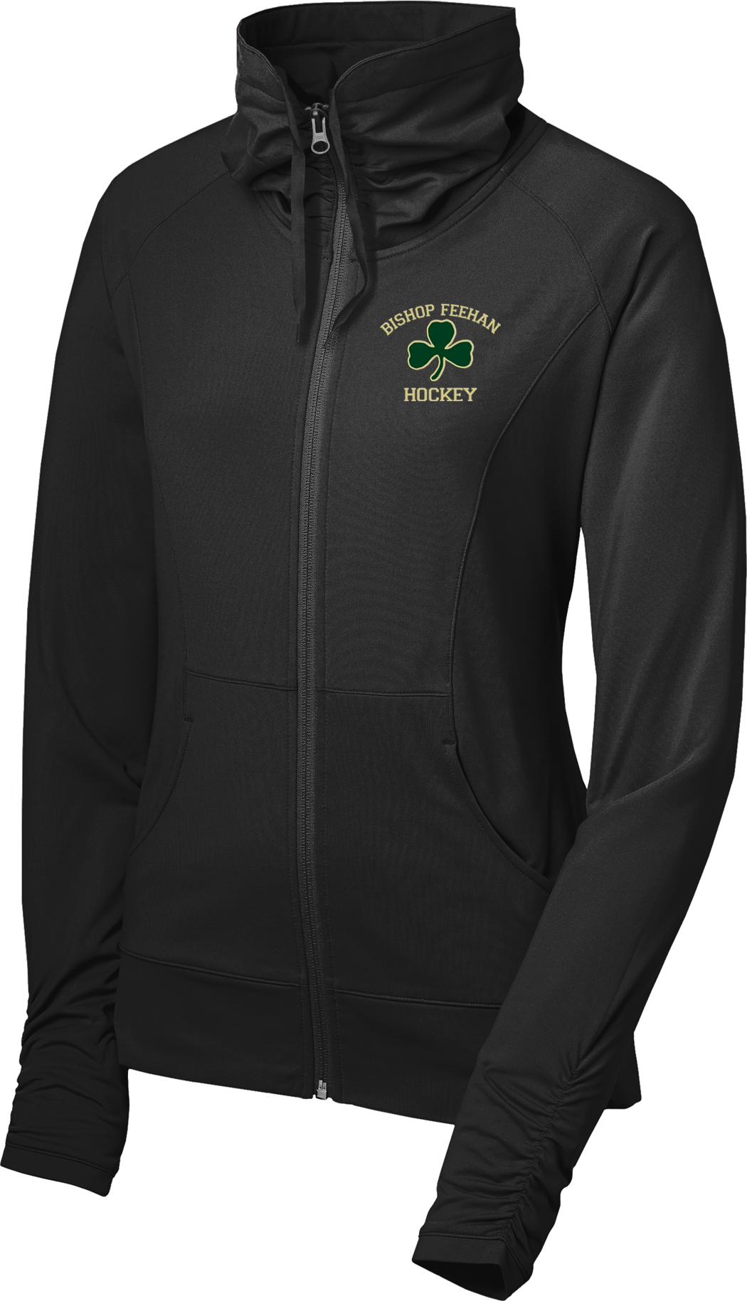 Bishop Feehan Ladies Sport-Wick Stretch Full-Zip Jacket