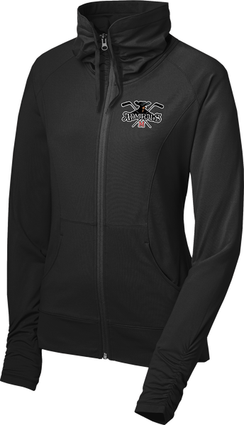 Admirals Hockey Ladies Sport-Wick Stretch Full-Zip Jacket