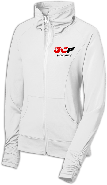 Gulf Coast Flames Ladies Sport-Wick Stretch Full-Zip Jacket