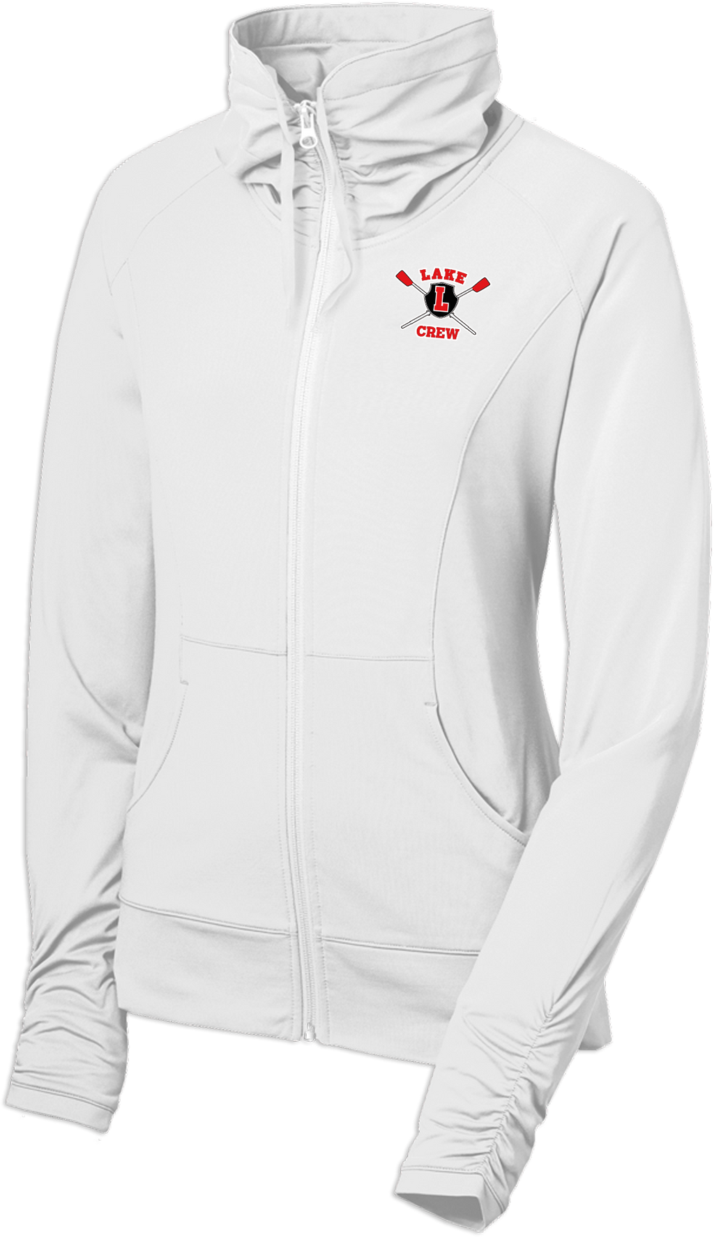 Lake Crew Ladies Sport-Wick Stretch Full-Zip Jacket