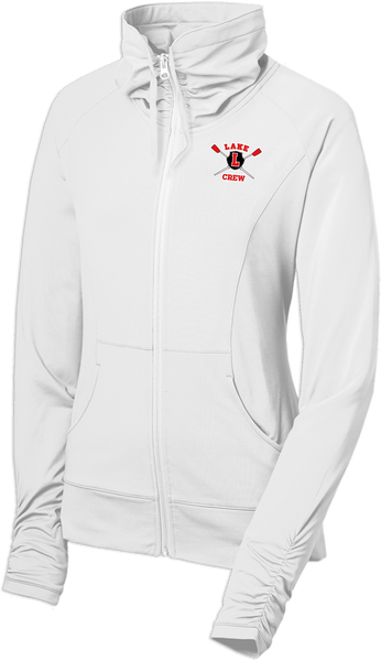 Lake Crew Ladies Sport-Wick Stretch Full-Zip Jacket