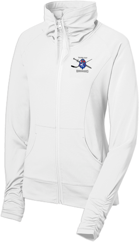 Jr. Warriors Hockey Ladies Sport-Wick Stretch Full-Zip Jacket