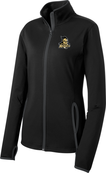 Jr. Knights Ladies Sport-Wick Stretch Contrast Full-Zip Jacket